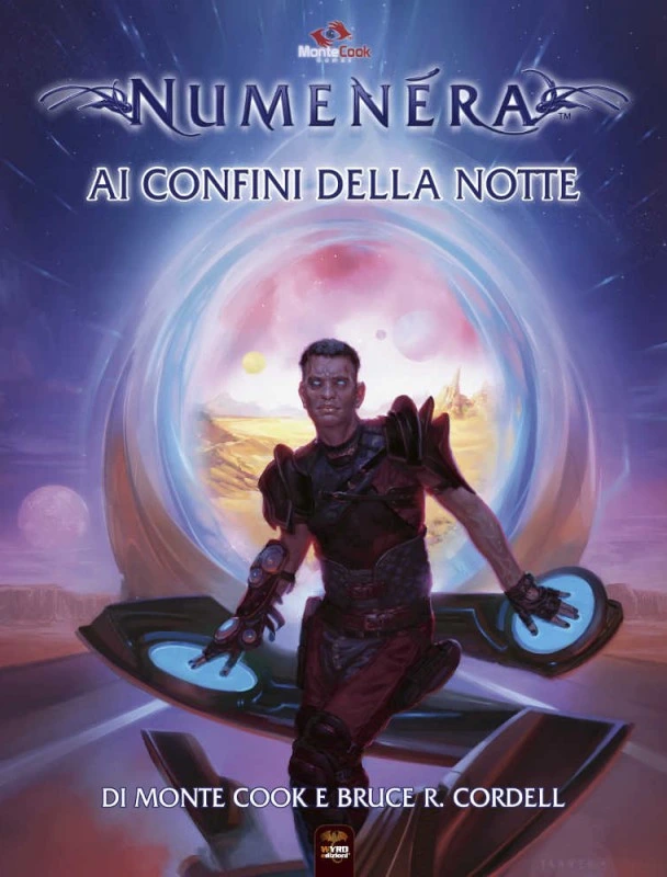 Copertina del progetto Numenera – Ai Confini della Notte. Attività: editing e correzione bozze.